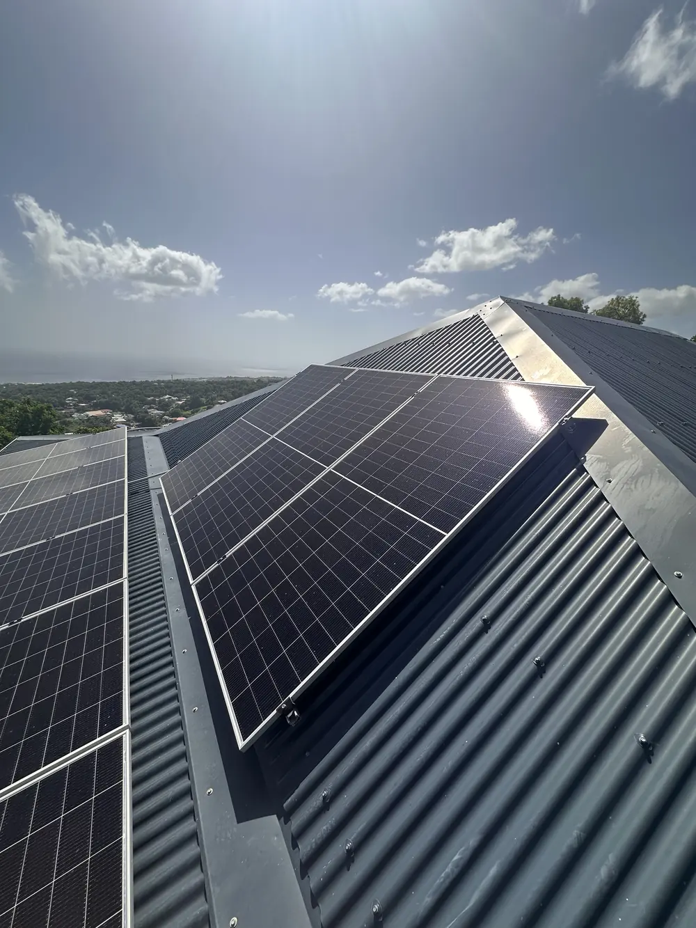 Panneaux solaires cyclones Guadeloupe