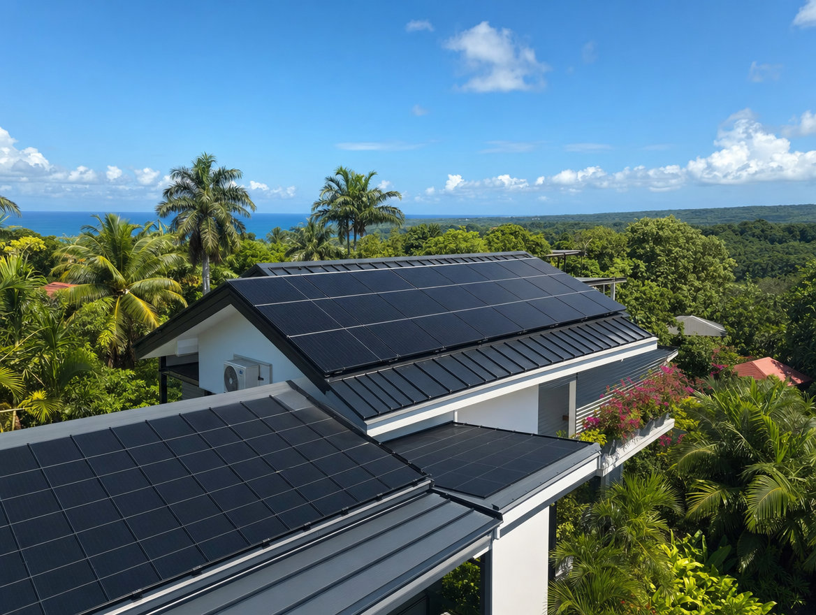 Installation panneaux solaires en Guadeloupe