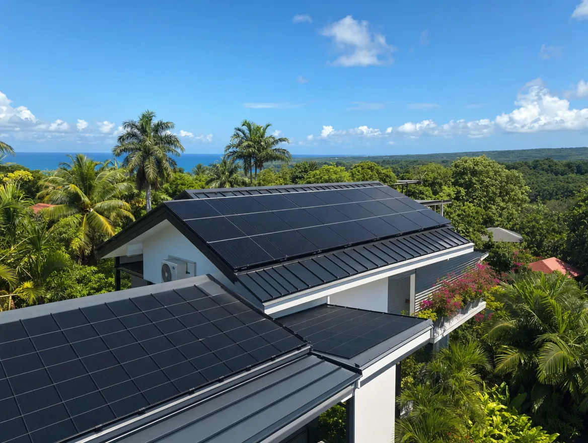 Installation panneaux solaires en Guadeloupe